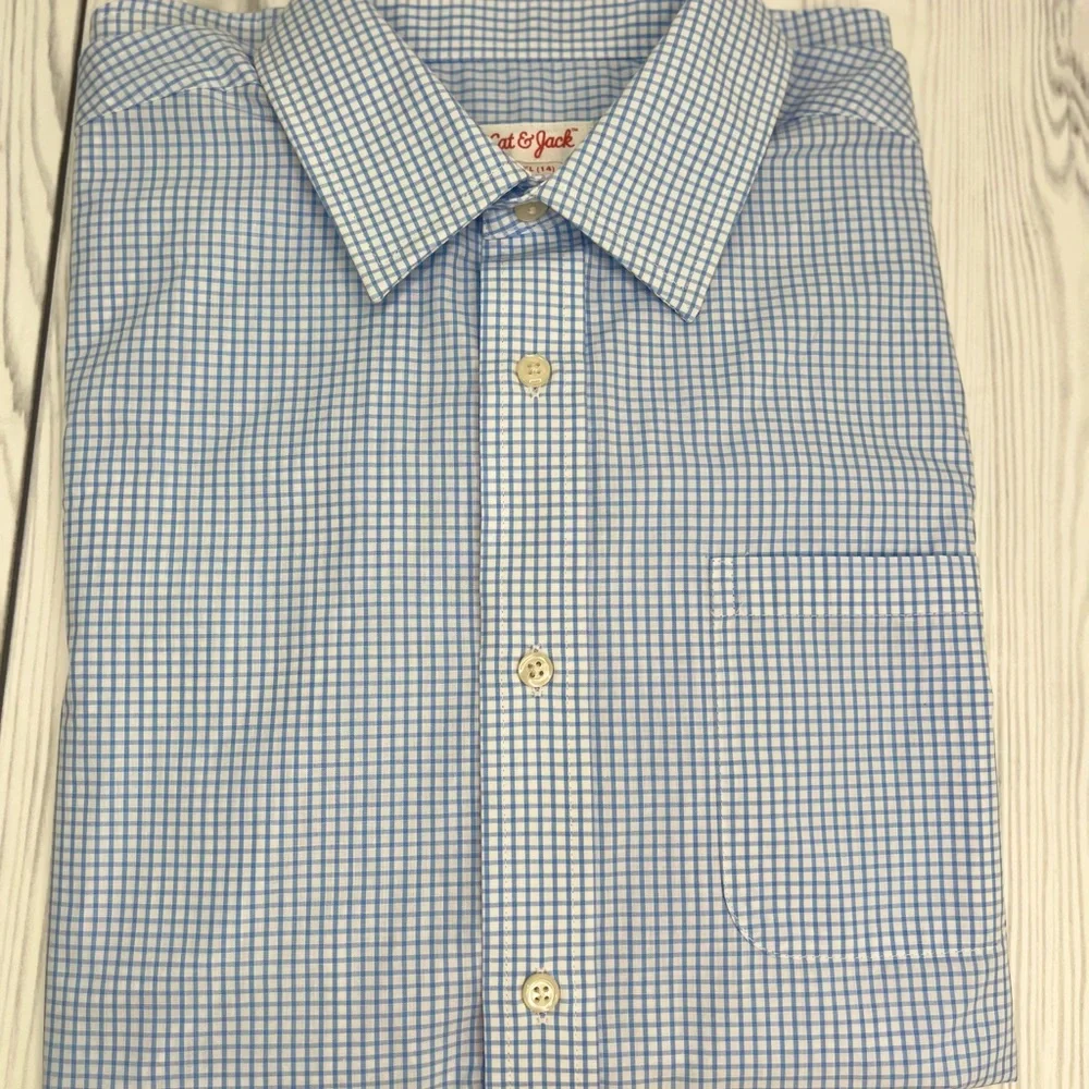 Boys' Long Sleeve Button-Down Shirt - Cat & Jack